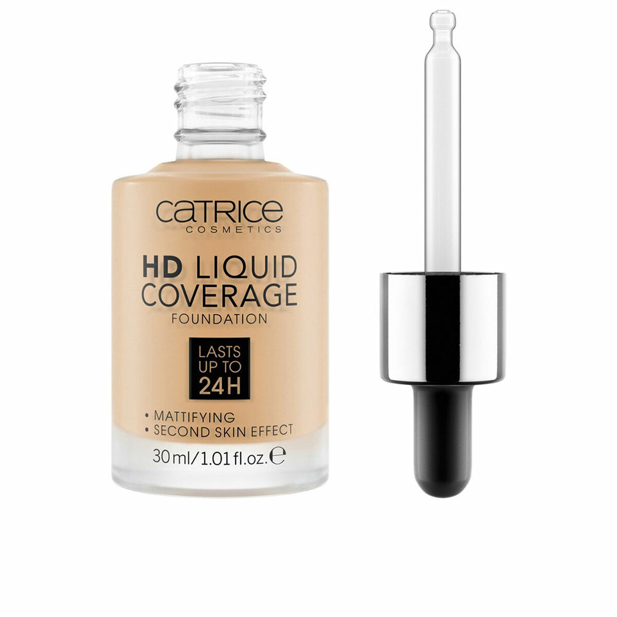 Flydende makeup foundation Hd Liquid Coverage Foundation Catrice